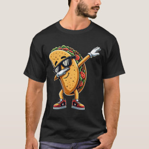 Cinco De Mayo Dabbing Taco Mexican おもしろい Food Boys Tシャツ