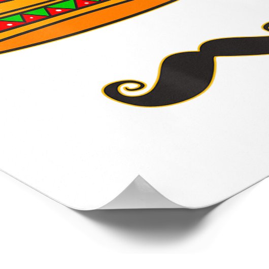 Cinco De Mayo Day Mexican Gives Nacho Average Cele ポスター (角)