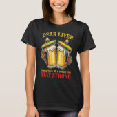 Cinco De Mayo Dear Liver Stay Strong Fiesta Mexica Tシャツ (正面)