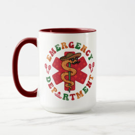 Cinco de Mayo Emergency Department Fiesta Nurse マグカップ