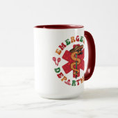 Cinco de Mayo Emergency Department Fiesta Nurse マグカップ (正面右)