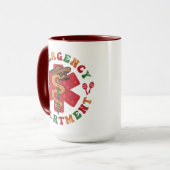 Cinco de Mayo Emergency Department Fiesta Nurse マグカップ (正面左)