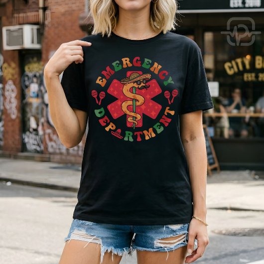 Cinco de Mayo Emergency Department Fiesta Nurse Tシャツ