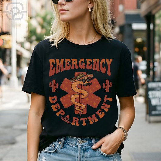 Cinco de Mayo Emergency Department Fiesta Nurse Tシャツ