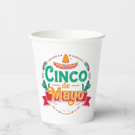 Cinco de Mayo Festive Fiesta Sombrero 紙コップ