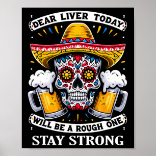Cinco De Mayo Fiesta親愛 Liver Today Is A Ro ポスター