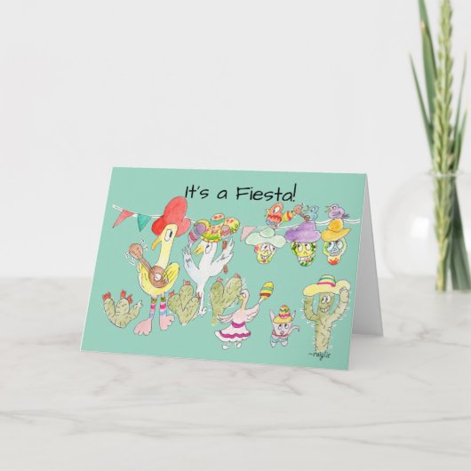 Cinco de Mayo Fiesta! カード (正面)