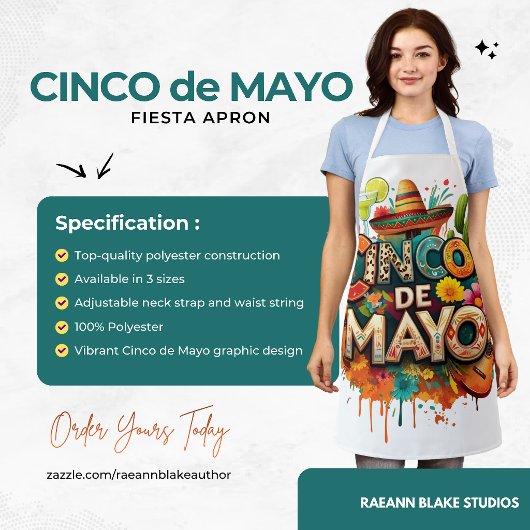 Cinco de Mayo Fiesta Apron エプロン