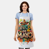 Cinco de Mayo Fiesta Apron エプロン (着用した状態)