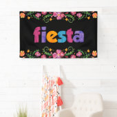 Cinco de Mayo Fiesta Banner - Vibrant Floral 横断幕 (インサイチュ)