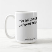 Cinco De Mayo Fiesta Cartoon Mustache おもしろい Cat コーヒーマグカップ (左)