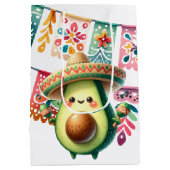 Cinco de Mayo Fiesta Gift Bags ミディアムペーパーバッグ (裏面)