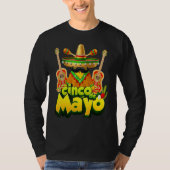 Cinco De Mayo Fiesta Mexican Mexico 5 de Mayo Tシャツ (正面)