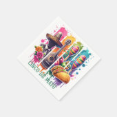Cinco de Mayo Fiesta Paper Napkins スタンダードカクテルナプキン (角)