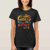 Cinco De Mayo Fiesta Sombrero 5 De Mayo Viva Mexic Tシャツ (正面)