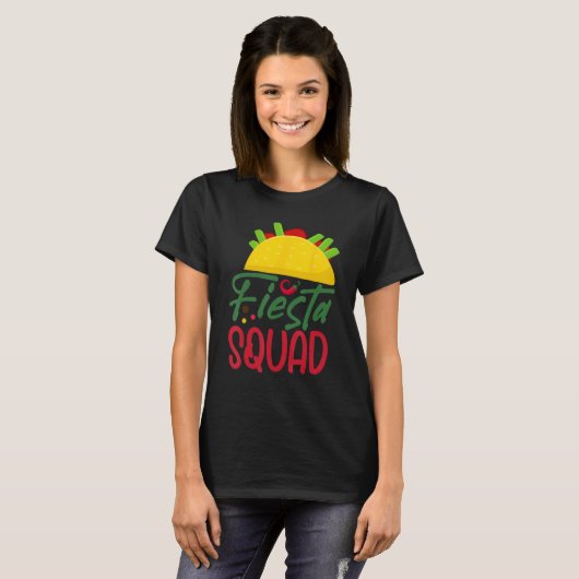 Cinco De Mayo Fiesta Squad Mexican Party Cinco De  Tシャツ (正面フル)