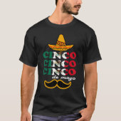 Cinco De Mayo Fiesta Surprise Camisa 5 De Mayo Tシャツ (正面)