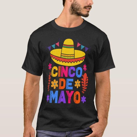Cinco De Mayo Fiesta Surprise Camisa 5 De Mayo Viv Tシャツ (正面)