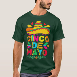 Cinco De Mayo Fiesta Surprise Camisa 5 De Mayo Viv Tシャツ