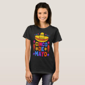 Cinco De Mayo Fiesta Surprise Camisa 5 De Mayo Viv Tシャツ (正面フル)