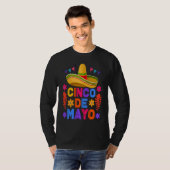 Cinco De Mayo Fiesta Surprise Camisa 5 De Mayo Viv Tシャツ (正面フル)