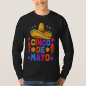 Cinco De Mayo Fiesta Surprise Camisa 5 De Mayo Viv Tシャツ (正面)
