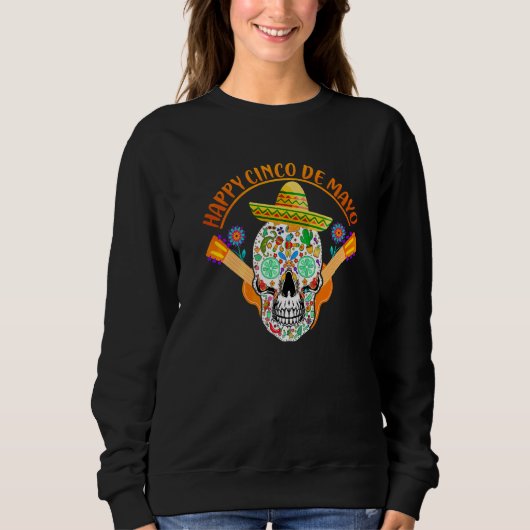 Cinco De Mayo For Mens Womens Kids Mexican Fiesta スウェットシャツ (正面)