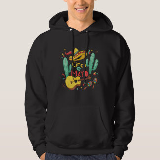 Cinco De Mayo For Mens Womens Kids Mexican Fiesta パーカ