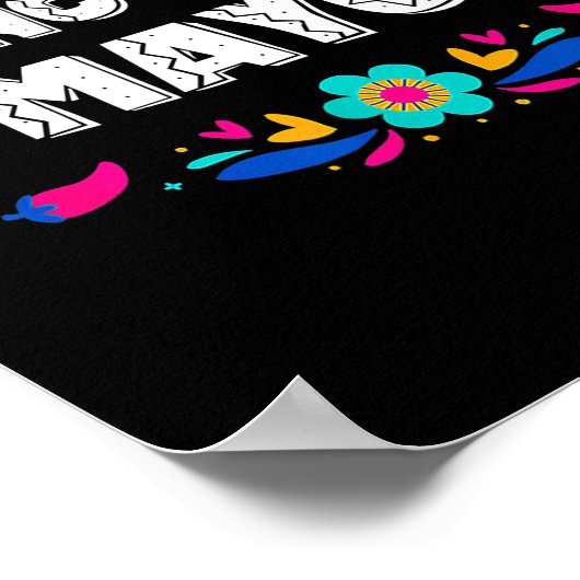 Cinco De Mayo For Mens Womens Kids Mexican Fiesta ポスター (角)