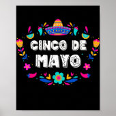 Cinco De Mayo For Mens Womens Kids Mexican Fiesta ポスター (正面)