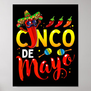 Cinco De Mayo For Mens Womens Kids Mexican Fiesta ポスター