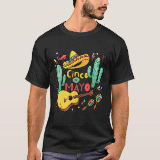 Cinco De Mayo For Mens Womens Kids Mexican Fiesta Tシャツ
