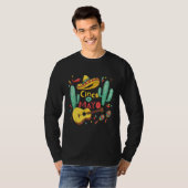 Cinco De Mayo For Mens Womens Kids Mexican Fiesta Tシャツ (正面フル)