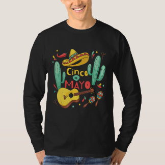 Cinco De Mayo For Mens Womens Kids Mexican Fiesta Tシャツ