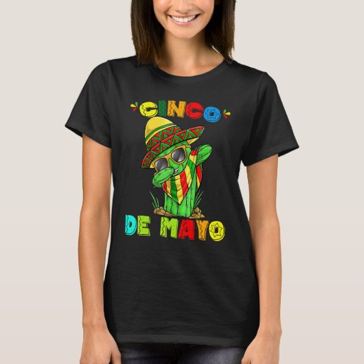 Cinco De Mayo For Mens Womens Kids Mexican Fiesta Tシャツ (正面)