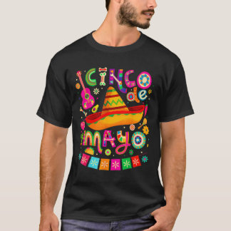Cinco De Mayo For Mens Womens Kids Mexican Fiesta Tシャツ