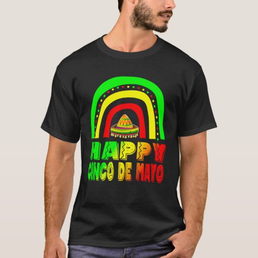 Cinco De Mayo For Women Men Kids Mexican Party 20 Tシャツ (正面)