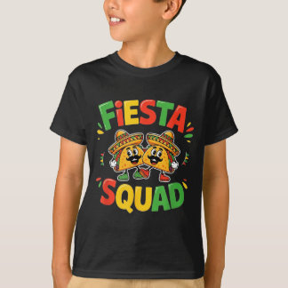 Cinco de mayo funny fiesta squad party for men tシャツ