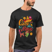 Cinco de Mayo, funny Mexican fiesta 5 De Mayo Tシャツ (正面)