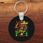 Cinco de mayo funny mexican fiesta party 5 de mayo キーホルダー (正面)
