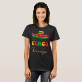 Cinco De Mayo Groovy Mexican Fiesta 5 De Mayo Somb Tシャツ (正面フル)