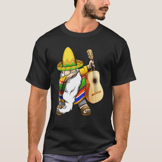 Cinco De Mayo Guitar Mexican Celebration Men 1 Tシャツ (正面)