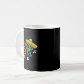 Cinco de mayo let the fiesta begin funny mexicanCi コーヒーマグカップ (正面左)