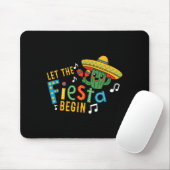 Cinco de mayo let the fiesta begin funny mexicanCi マウスパッド (マウス)