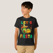 Cinco De Mayo Letsフィエスタアボカドとタコスチンコ Tシャツ (正面フル)