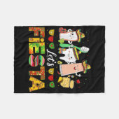 Cinco De Mayo Lets Fiesta Dental Squad おもしろい Ties フリースブランケット (正面(横))