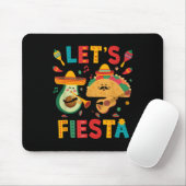 Cinco De Mayo Lets Fiesta Mexico おもしろい Mexico Par マウスパッド (マウス)
