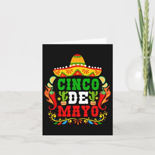 Cinco De Mayo Lets Fiesta Squad 5 De Mayo Mexican カード (正面)