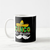 Cinco De Mayo Lets Fiesta Squad 5 De Mayo Mexican コーヒーマグカップ (左)