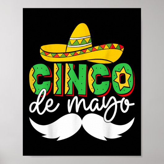Cinco De Mayo Lets Fiesta Squad 5 De Mayo Mexican ポスター (正面)